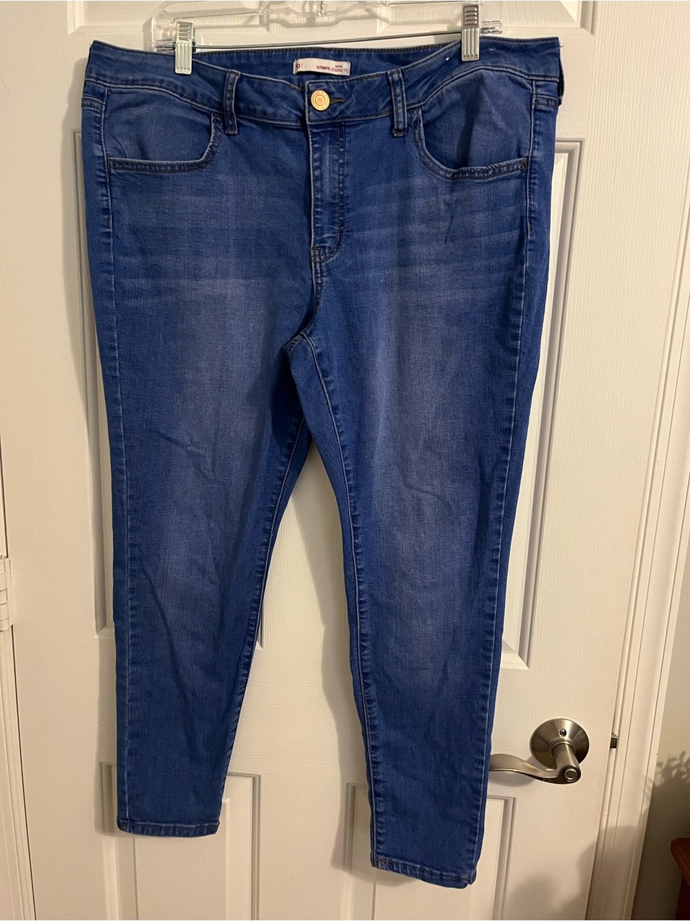 SO Kohl’s Juniors Blue Stretch Jeans Low Rise Jeggings 17S